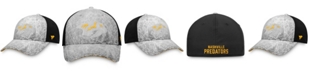 Fanatics Men's Branded Gray Nashville Predators Ice Field Flex Hat